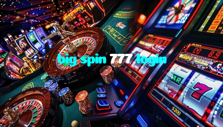 big spin 777 login خوش آمدید بونس +600% پیشکش موبائل ایپ کے پروموشن سیکشن میں دکھائی دیتی ہے۔